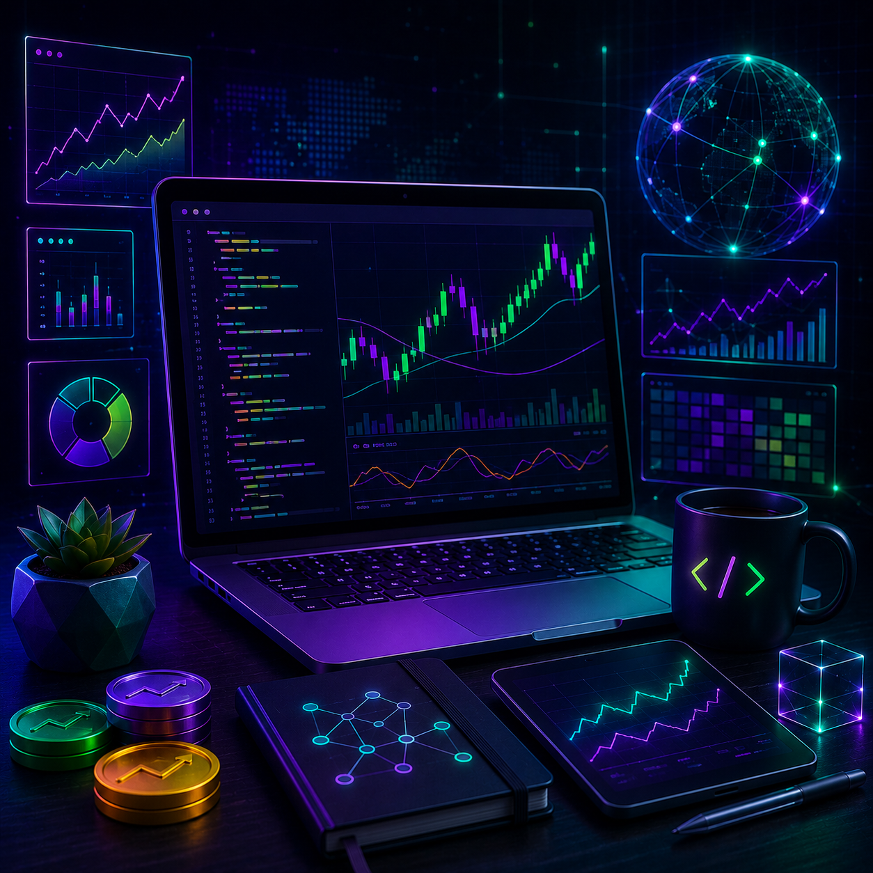 Algorithmic Trading (Finance) course artwork
